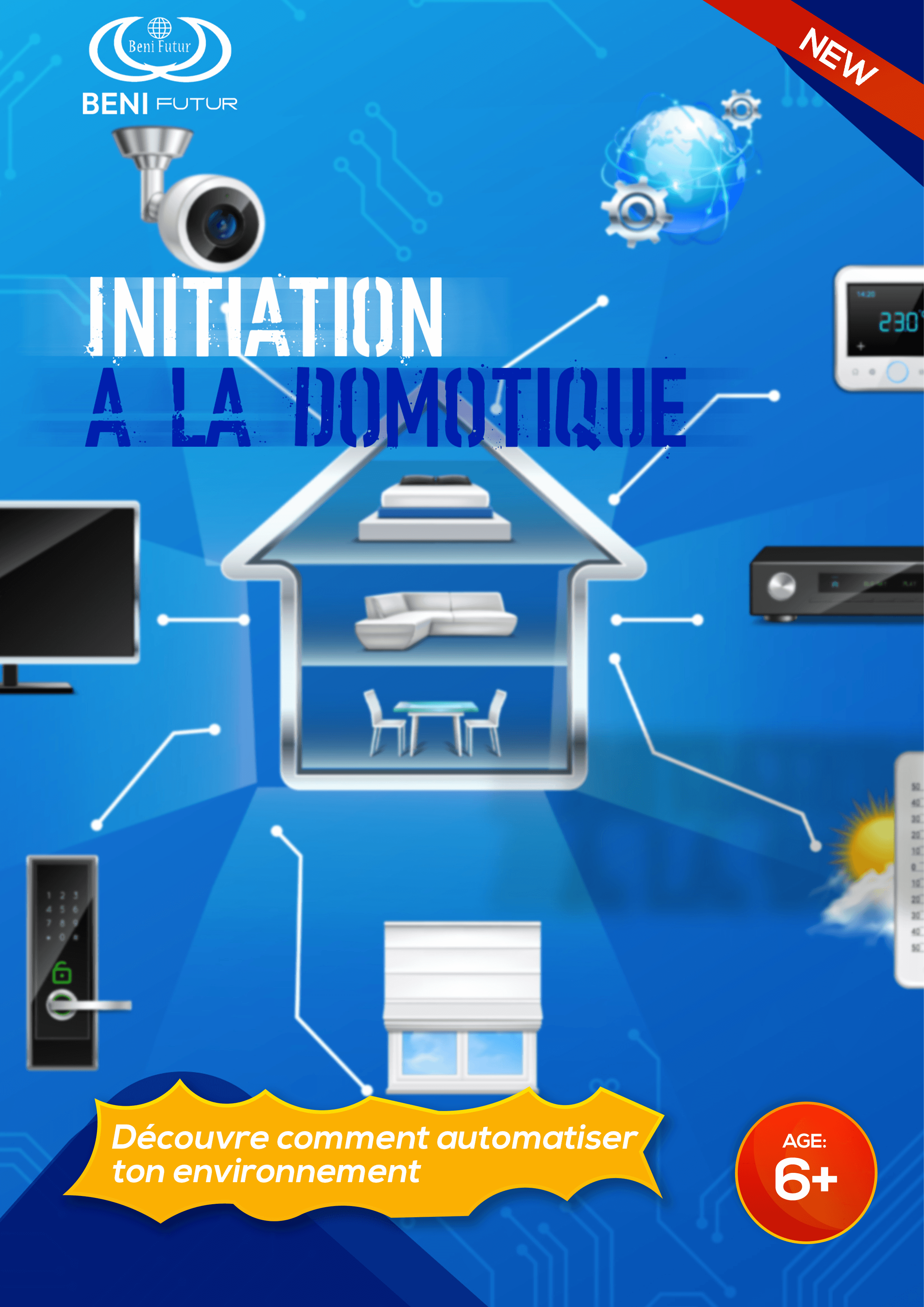 Couverture de Initiation à la domotique