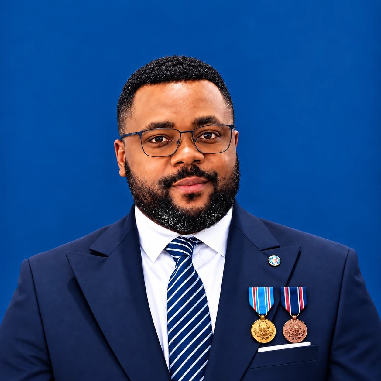 Portrait officiel de Doudou Lekata, coordonnateur de Beni Futur